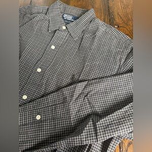 Polo‎ by Ralph Lauren Men's Blue Lowell Sport  Checkered Shirt